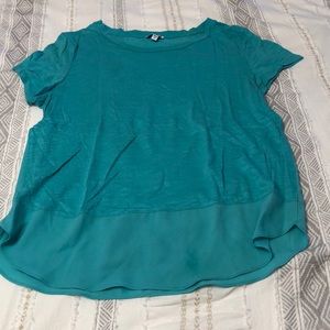 Express Aqua t-shirt